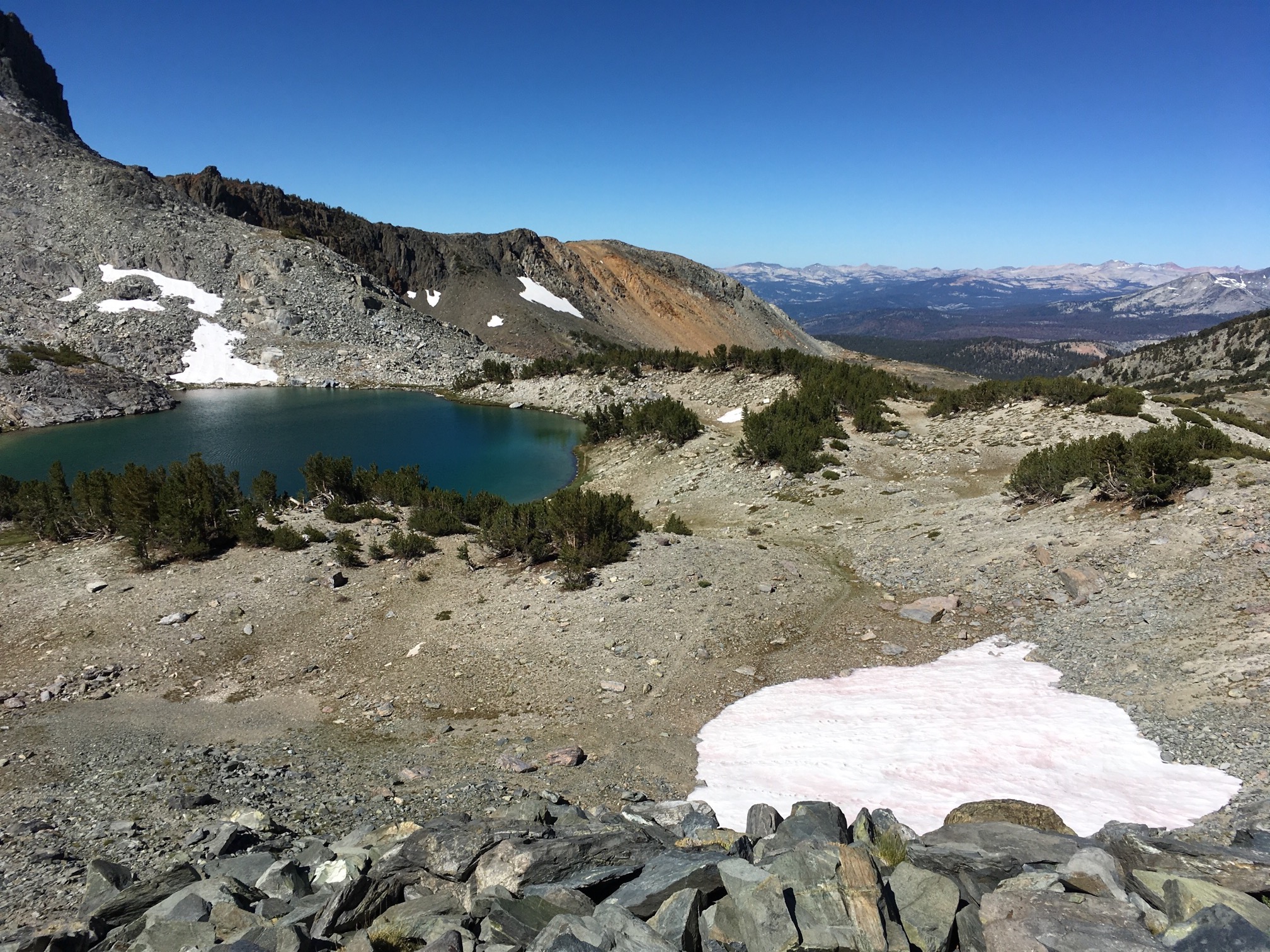 View from use trail